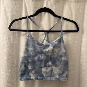 Blue Tie-Dye Tank Top